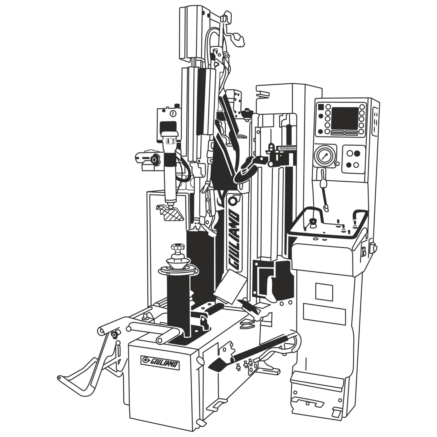 ACCU Machinery * Giuliano Tire Changers
